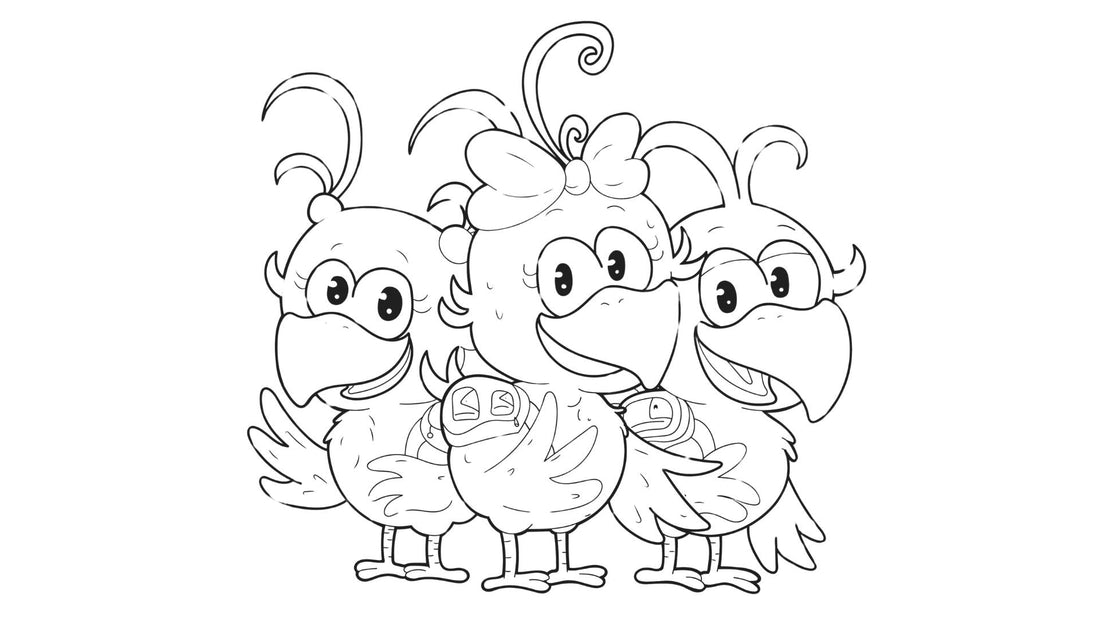 Curly Crow Monthly Coloring Contest – Enter to Win!
