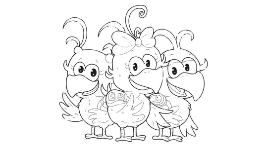 Curly Crow Monthly Coloring Contest – Enter to Win!