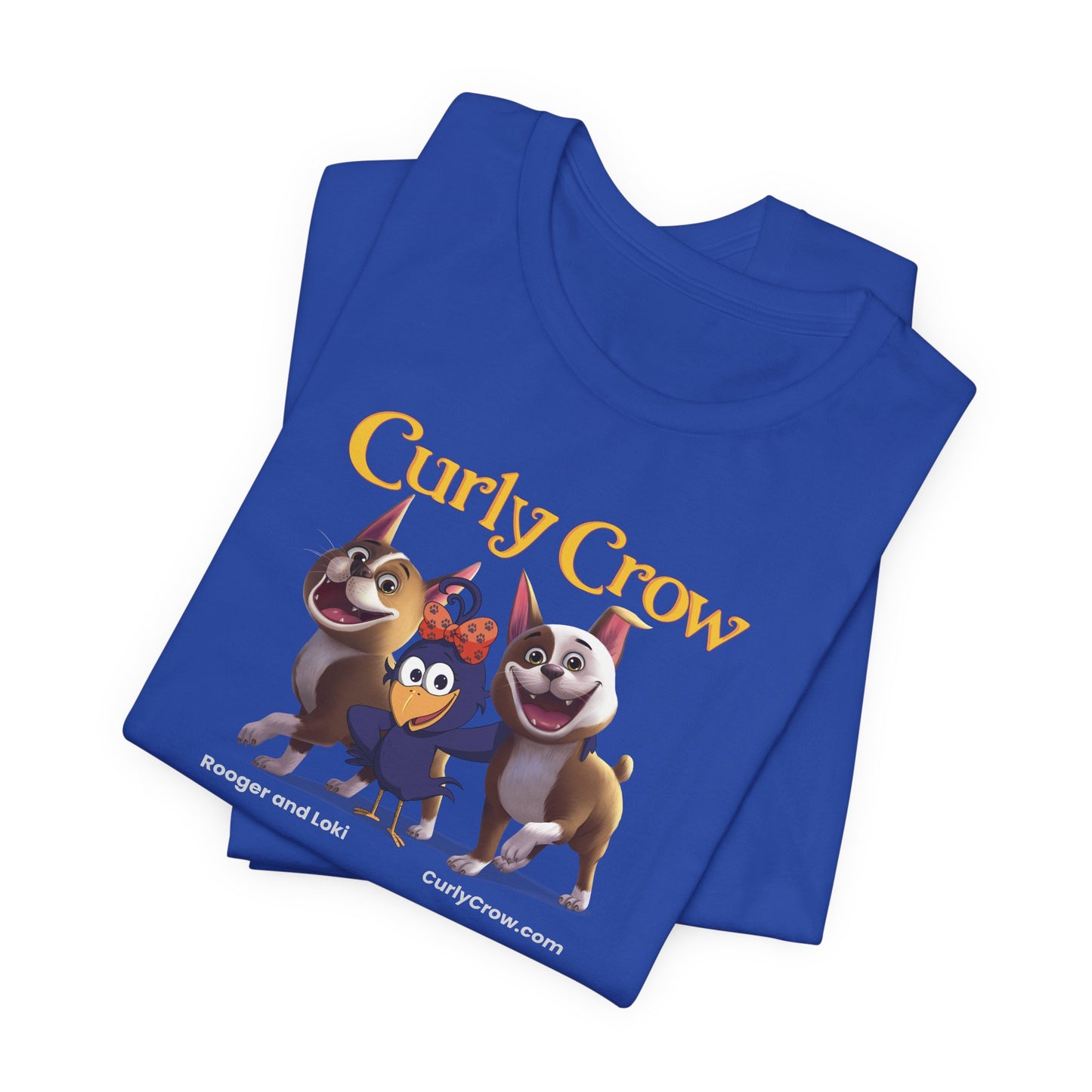Rooger, Loki & Curly Crow Crossover Tee – Adventure Edition