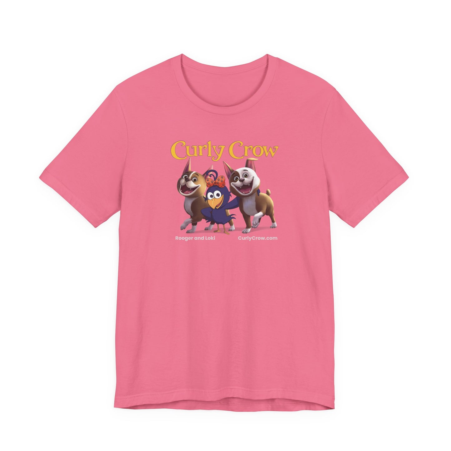 Rooger, Loki & Curly Crow Crossover Tee – Adventure Edition