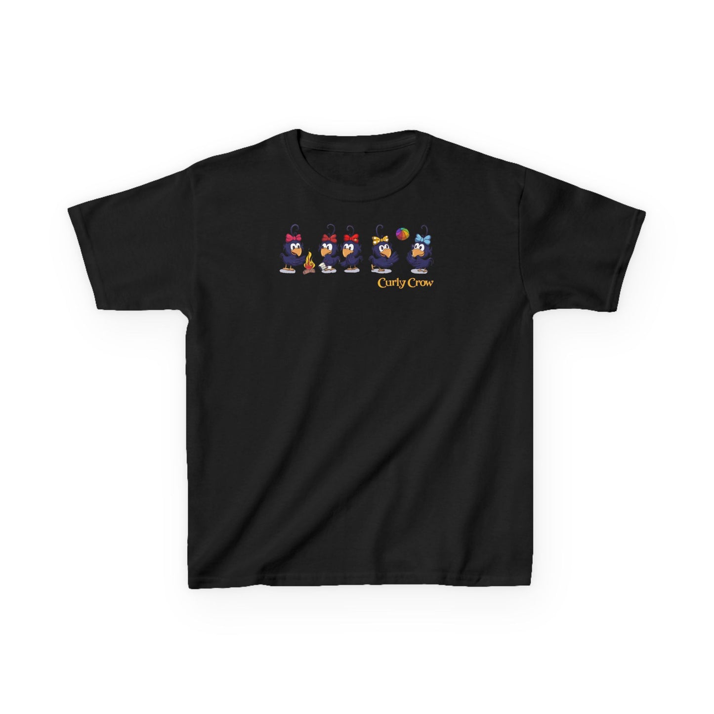 Curly Crow Adventure Kids T-Shirt