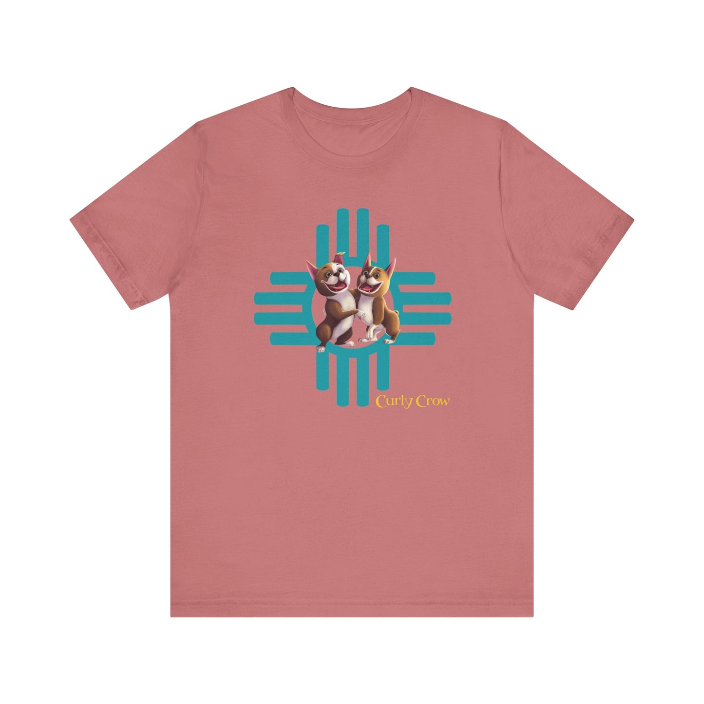Rooger & Loki NM Zia Tee – Turquoise Edition (Adult)