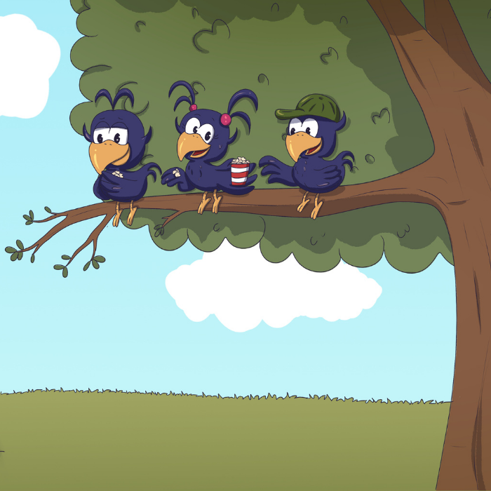 Curly Crow va al parque