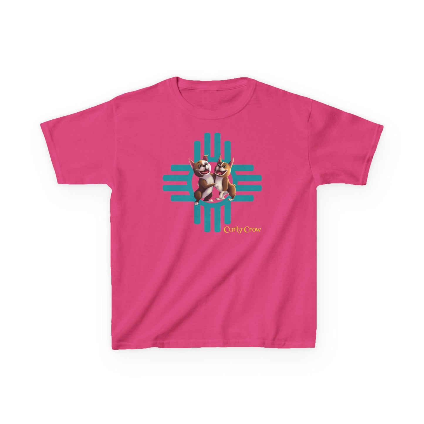 Rooger & Loki NM Zia Tee – Turquoise Edition (Youth)