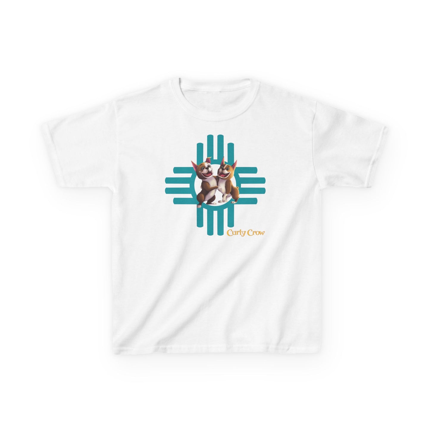 Rooger & Loki NM Zia Tee – Turquoise Edition (Youth)