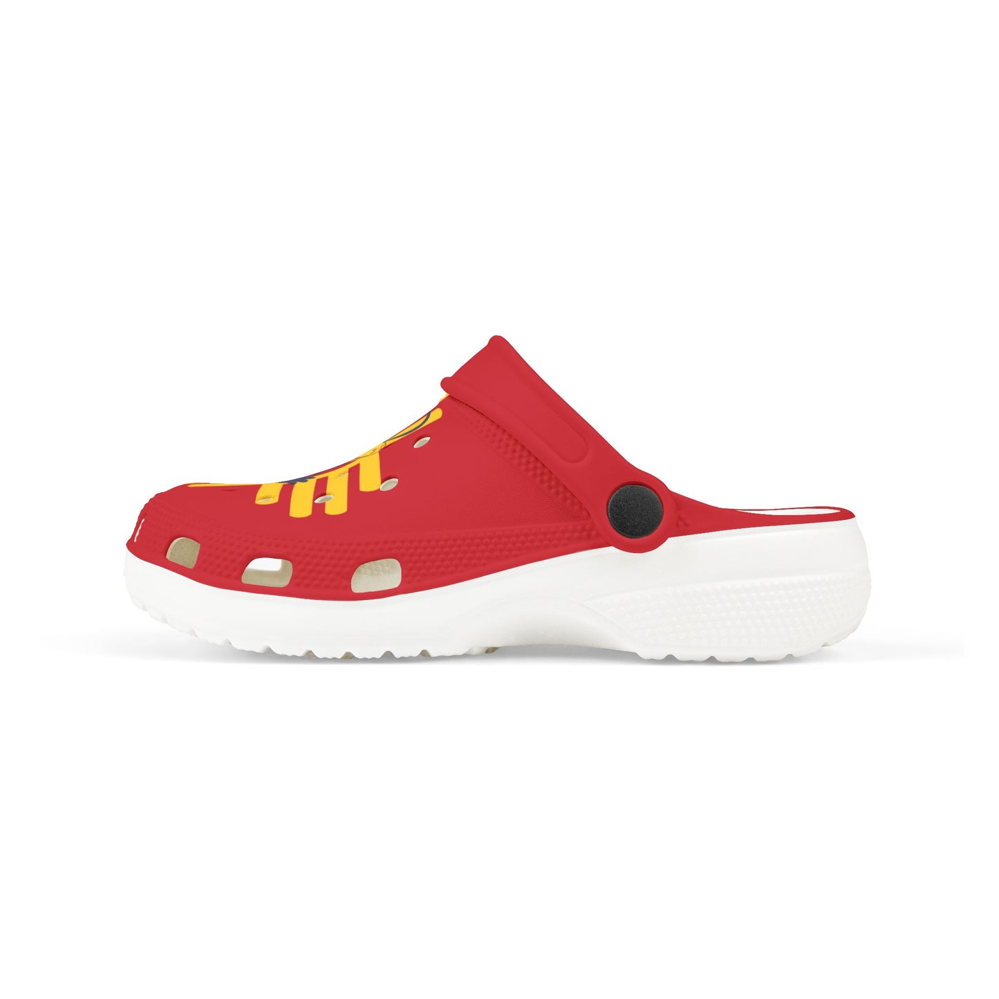 Curly Crow Zia Red Kids’ Clogs