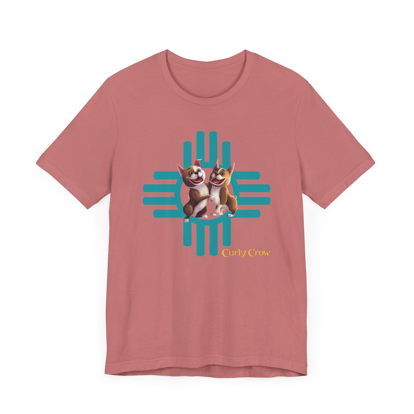 Rooger & Loki NM Zia Tee – Turquoise Edition (Adult)