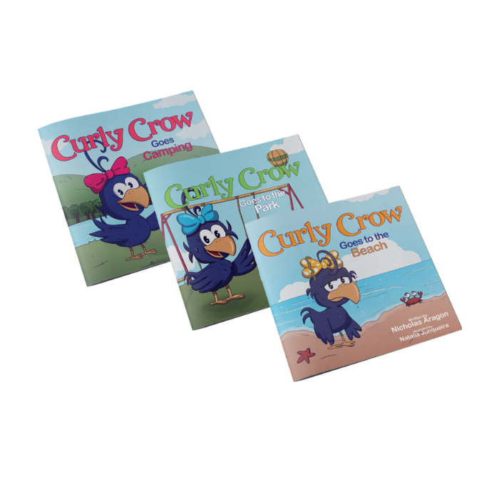 Curly Crow Adventure bundle packed with imaginative tales, friends, and playful storytelling tools that spark curiosity and confidence.