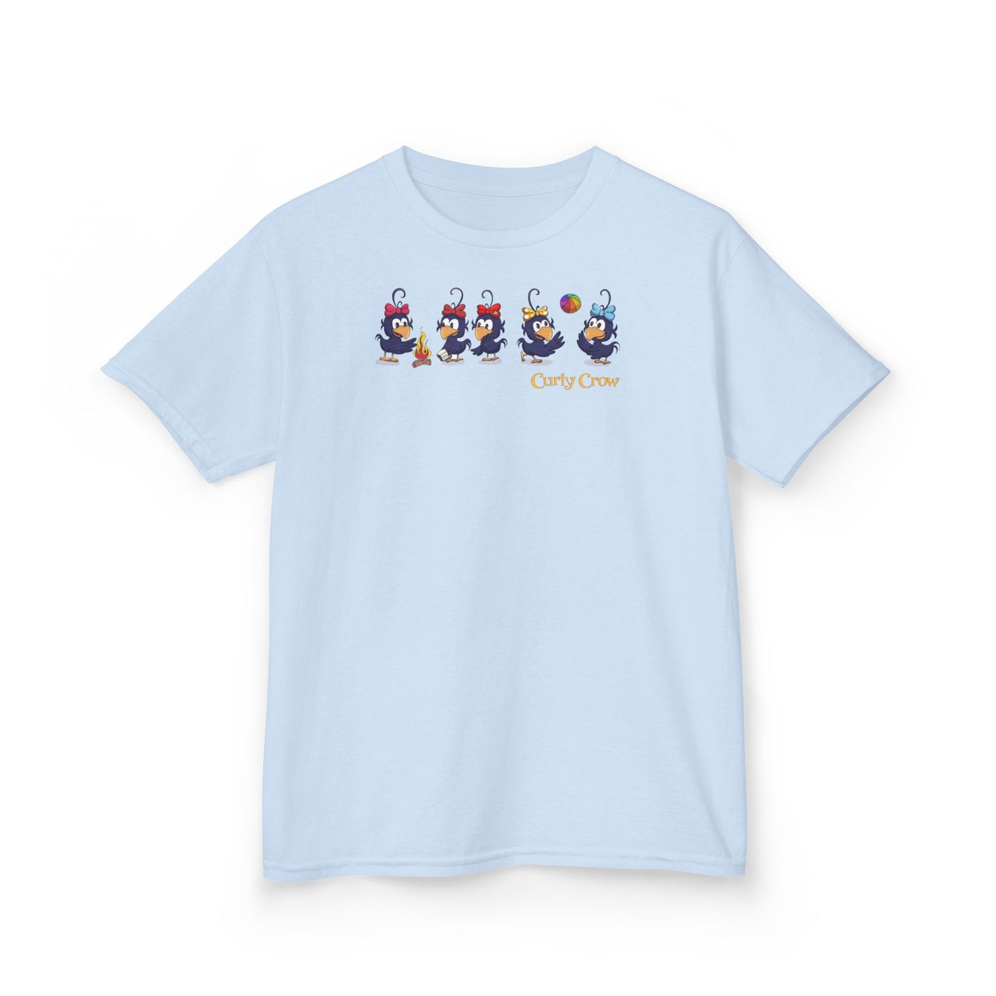 Curly Crow Adventure Kids T-Shirt