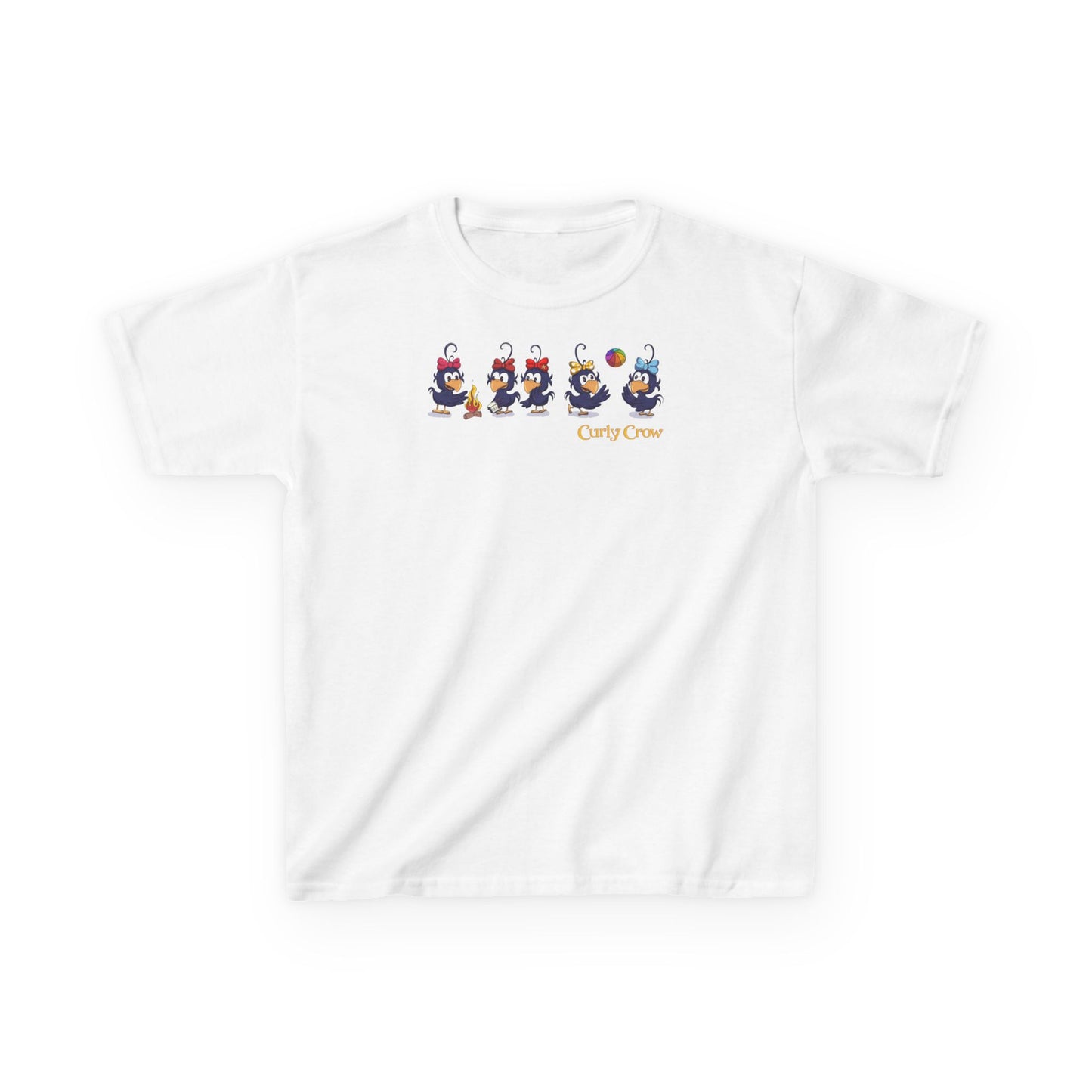 Curly Crow Adventure Kids T-Shirt