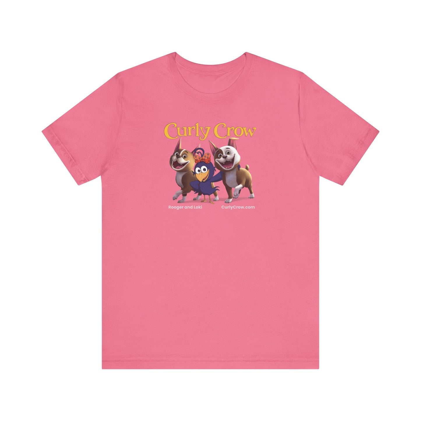 Rooger, Loki & Curly Crow Crossover Tee – Adventure Edition