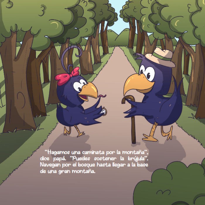 Curly Crow va de campamento