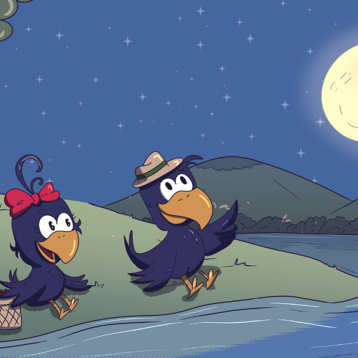 Curly Crow Goes Camping