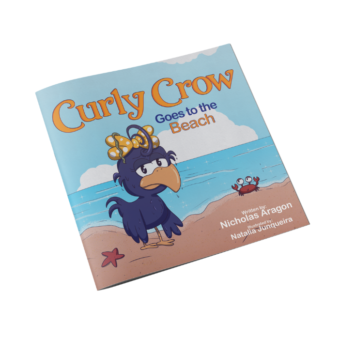 Beach Day with Curly Crow Books - Vibrant Illustrations in Curly Crow Stories