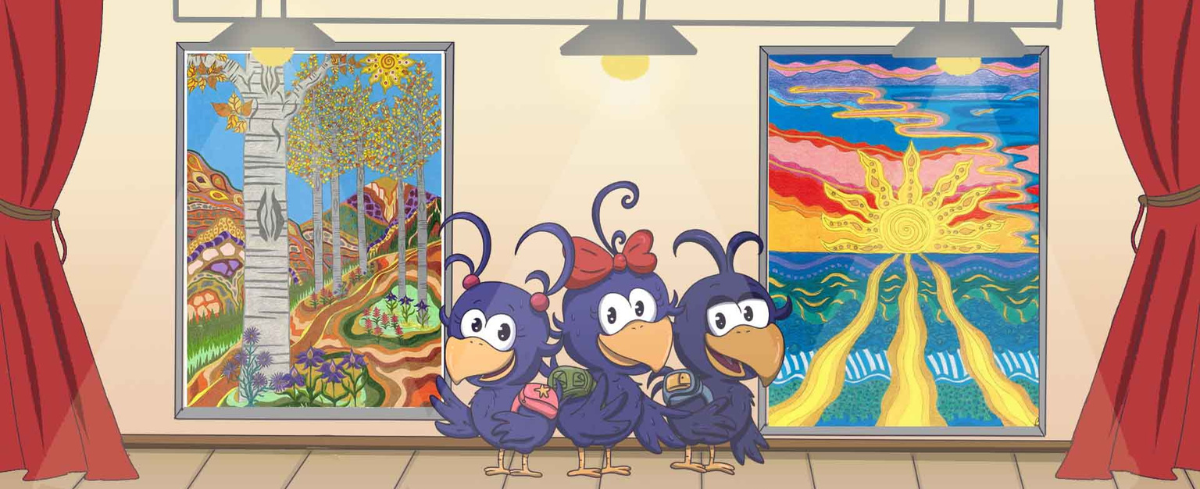 Curly Crow Art and Curly Crow Books come together under Curly Crow LLC