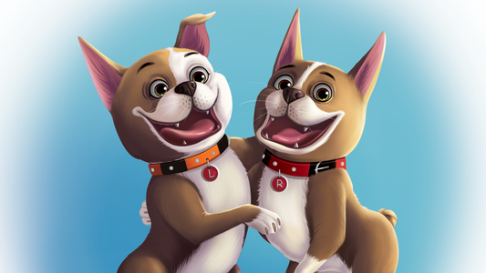 Our Story Begins: Meet Rooger & Loki