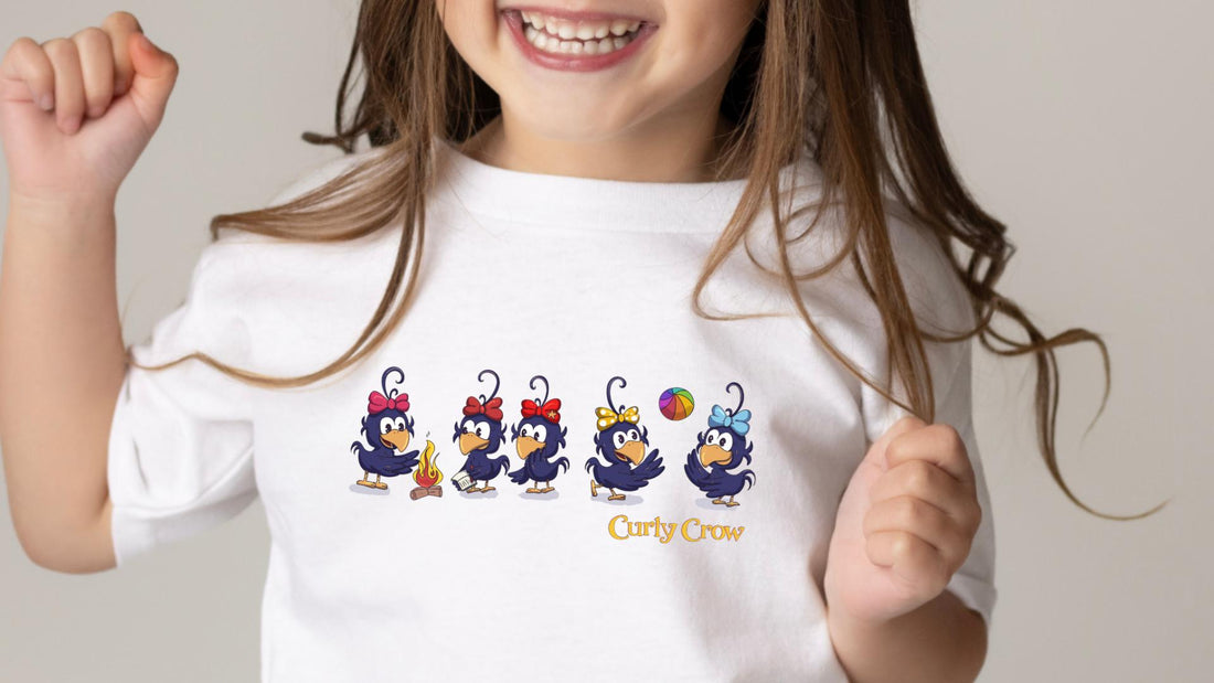 Curly Crow Designs - Fun Apparel That Makes Reading Cool for Kids