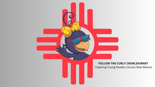 The Curly Crow Brand Logo: Inspiring Young Readers Across New Mexico