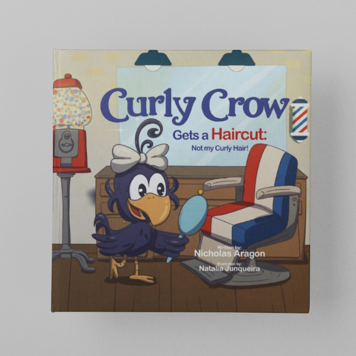 Curly Crow Gets a Haircut Kids Books
