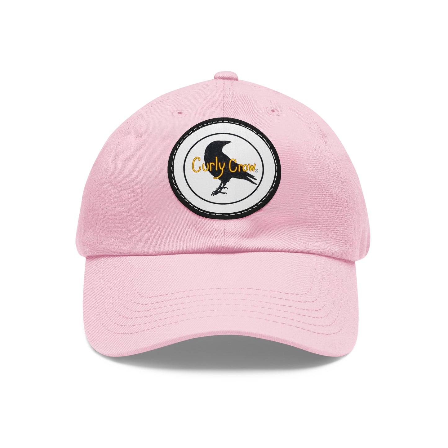 Curly Crow cap - pink baseball hat