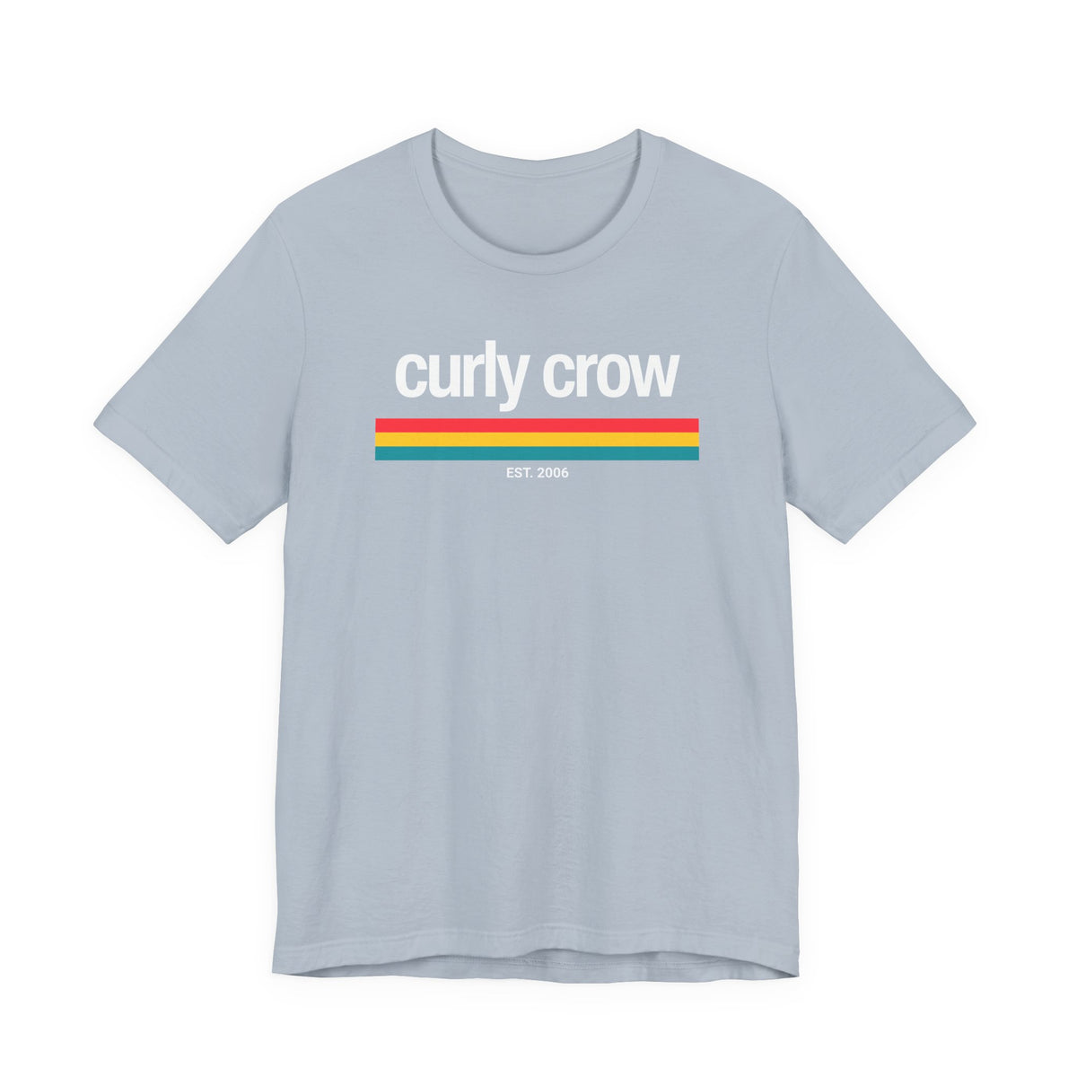 Curly Crow Heritage Stripe Tee | New Mexico Retro Shirt