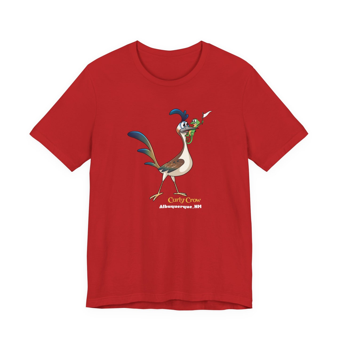 Curly Crow Roadrunner Surrender Tee | Funny New Mexico Desert Shirt