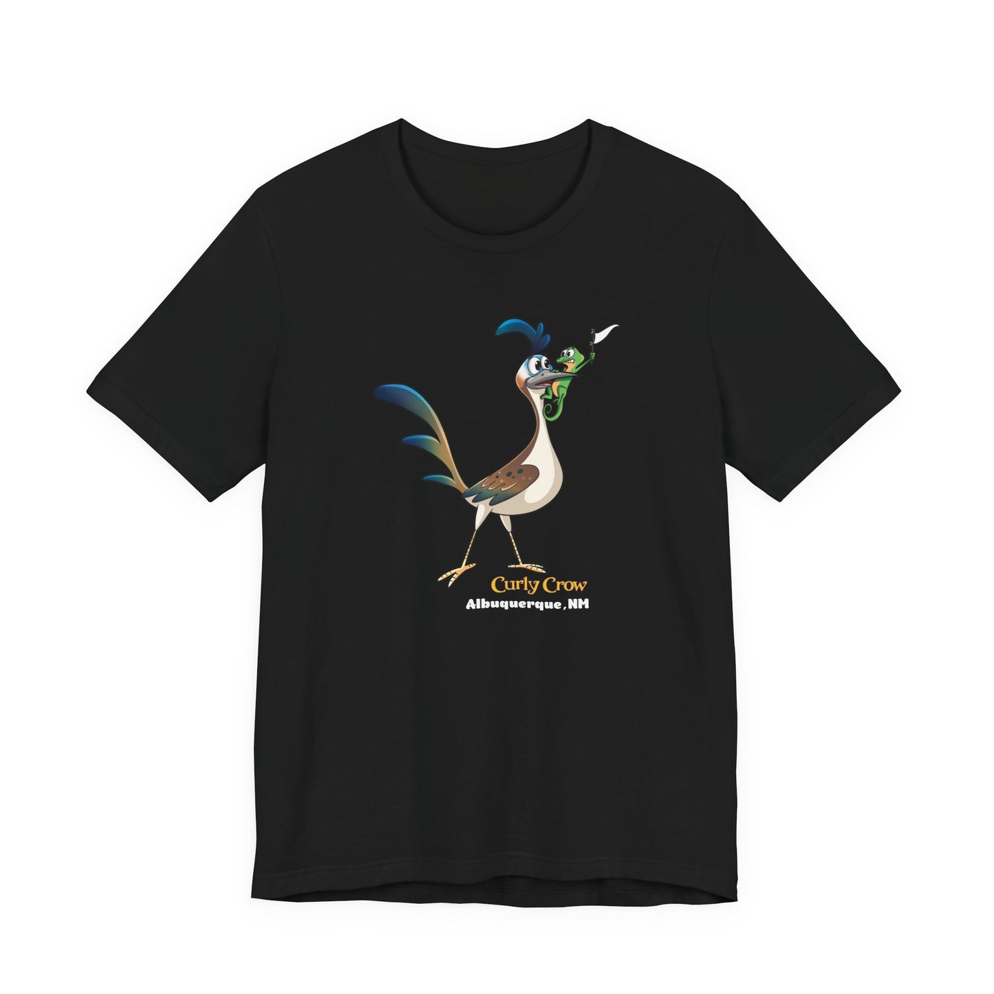 Curly Crow Roadrunner Surrender Tee | Funny New Mexico Desert Shirt