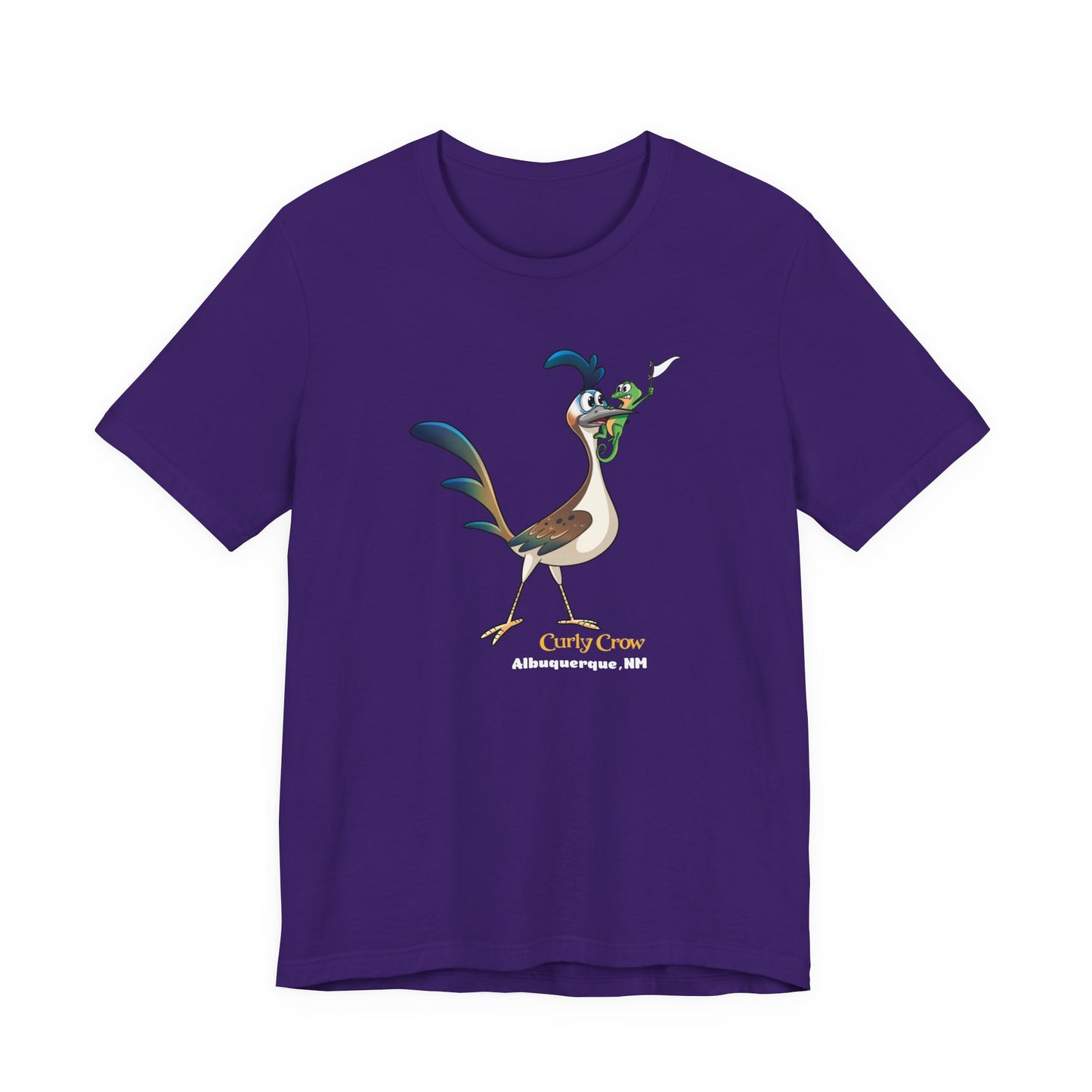 Curly Crow Roadrunner Surrender Tee | Funny New Mexico Desert Shirt