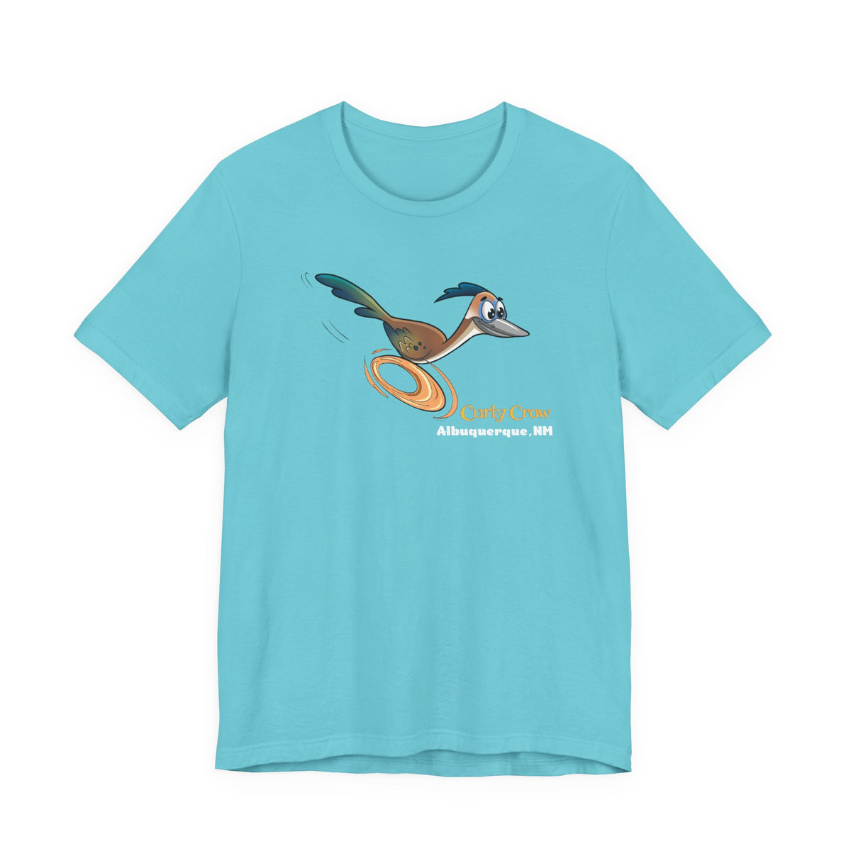 Curly Crow Roadrunner Speedster Tee | Route 66 New Mexico Shirt