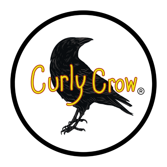 Curly Crow Company Black Crow Trademark company brand logo