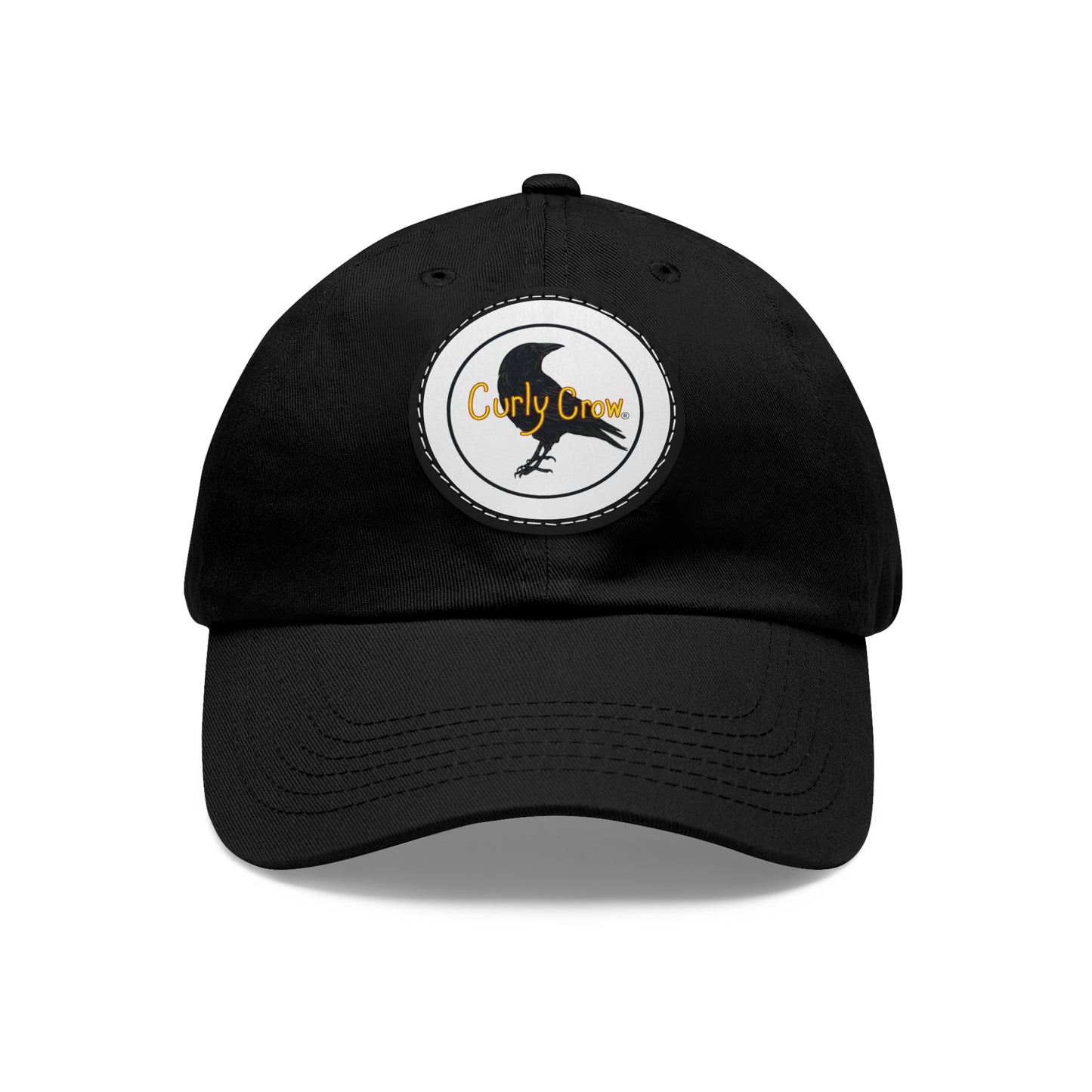 Curly Crow cap - black baseball hat