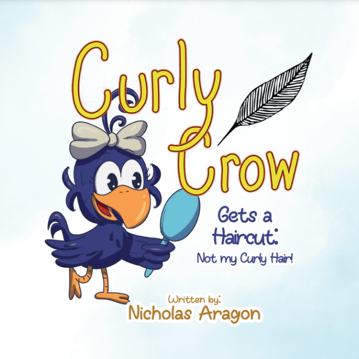 Curly Crow gets a haircut cover page