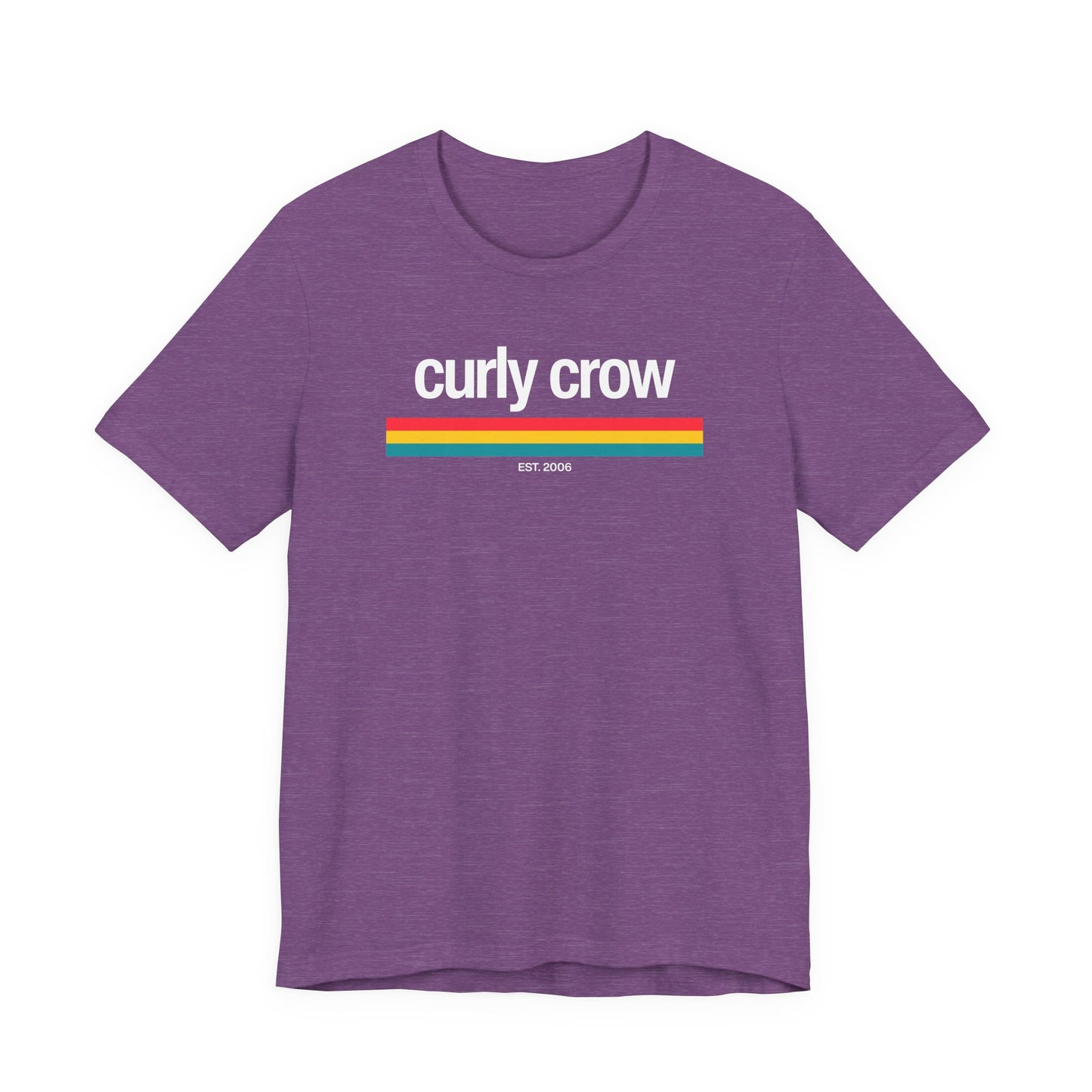 Curly Crow Heritage Stripe Tee | New Mexico Retro Shirt