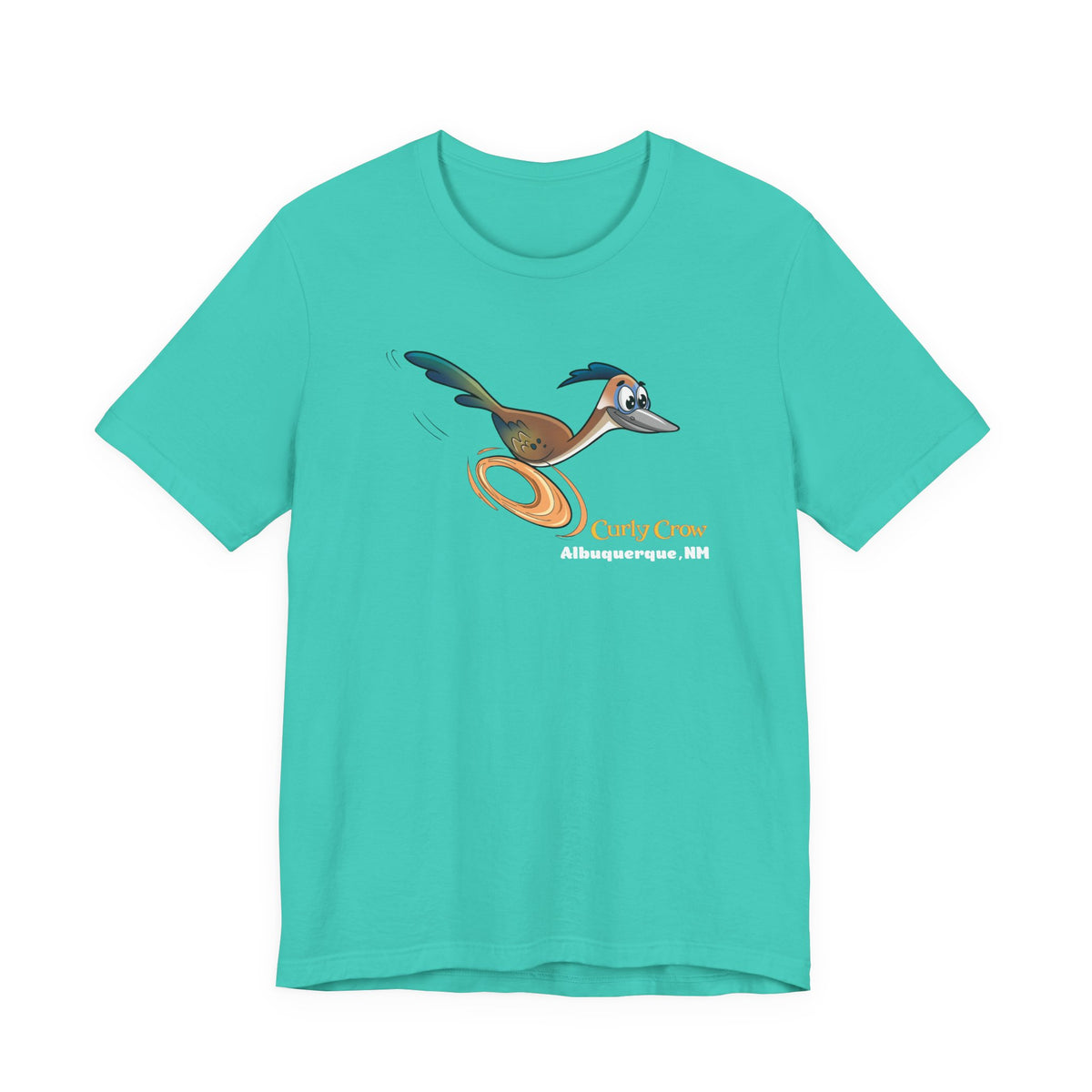 Curly Crow Roadrunner Speedster Tee | Route 66 New Mexico Shirt