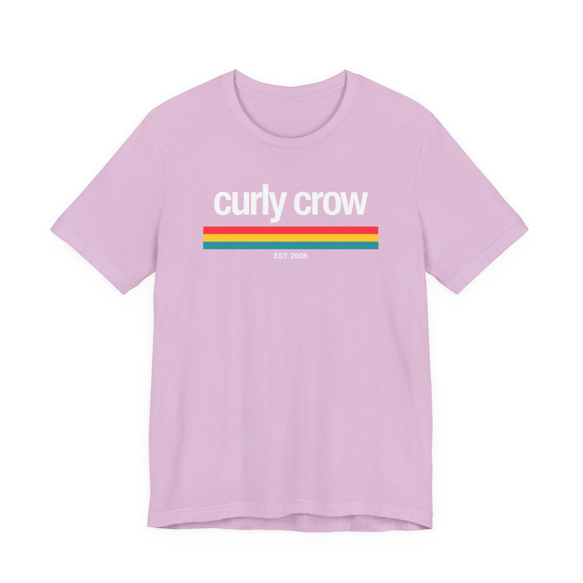 Curly Crow Heritage Stripe Tee | New Mexico Retro Shirt