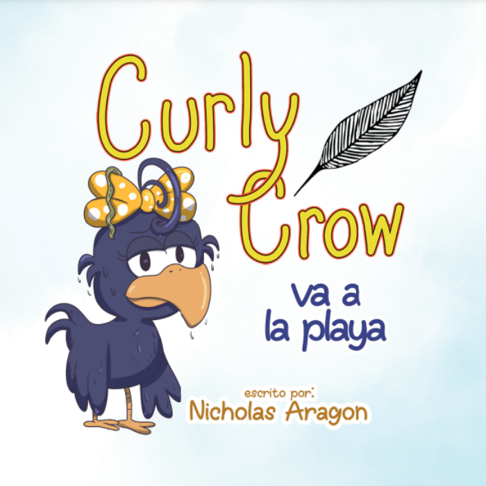 Curly Crow va a la playa - Paperback