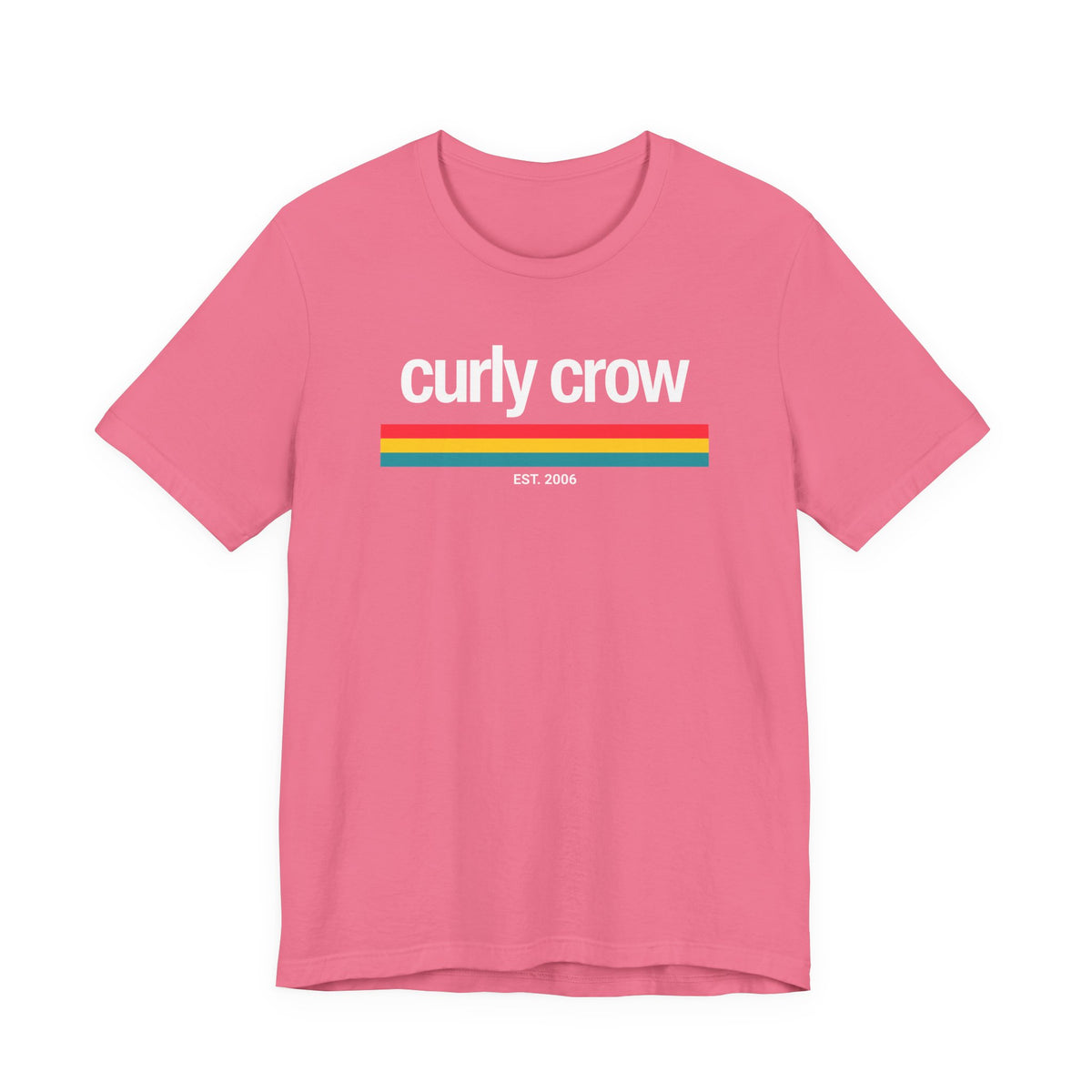 Curly Crow Heritage Stripe Tee | New Mexico Retro Shirt