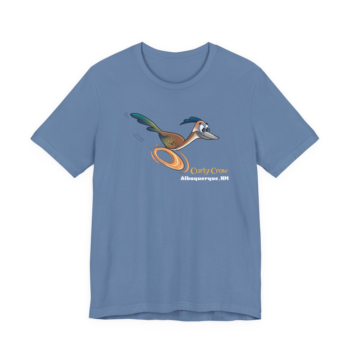 Curly Crow Roadrunner Speedster Tee | Route 66 New Mexico Shirt