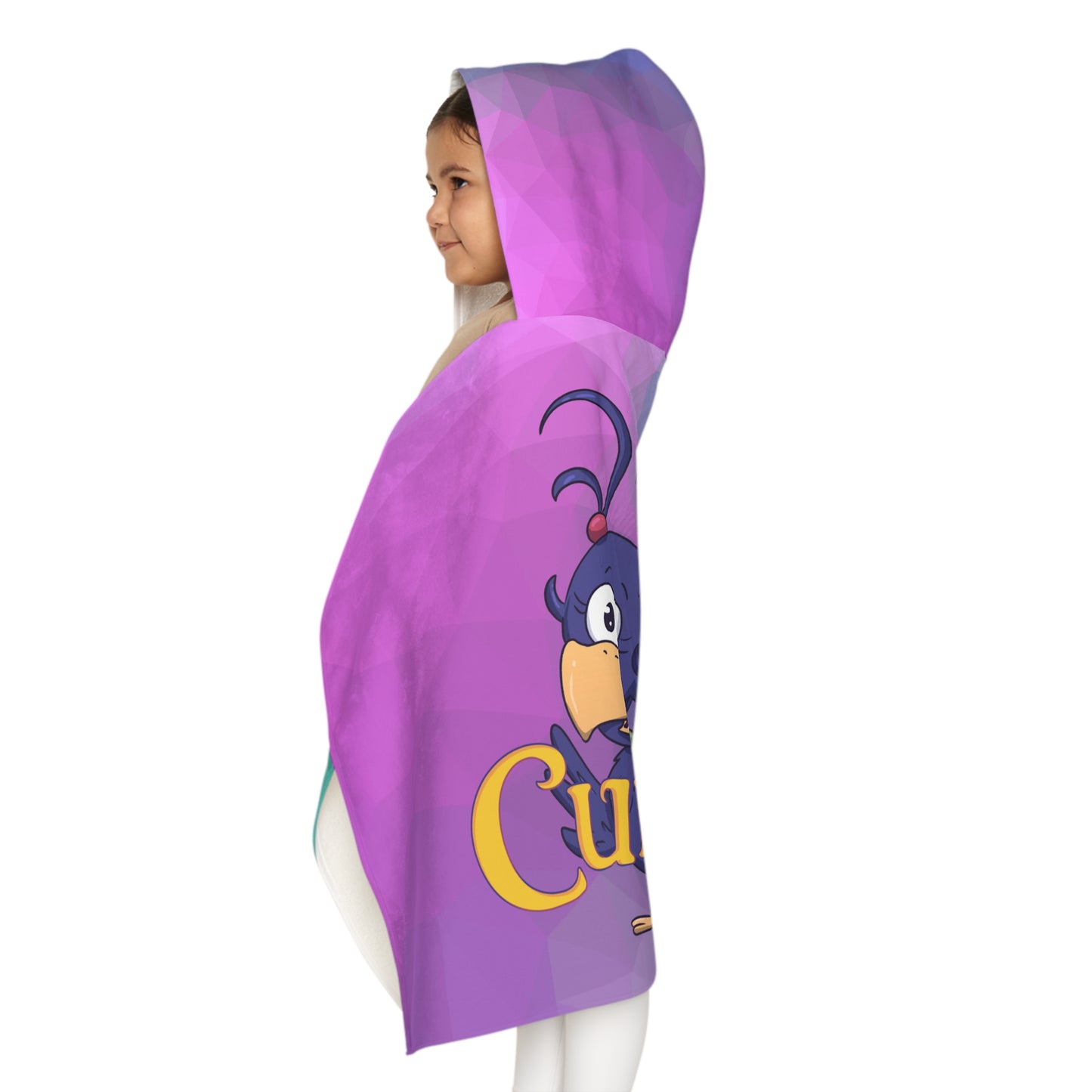 Curly Crow Hooded Towel