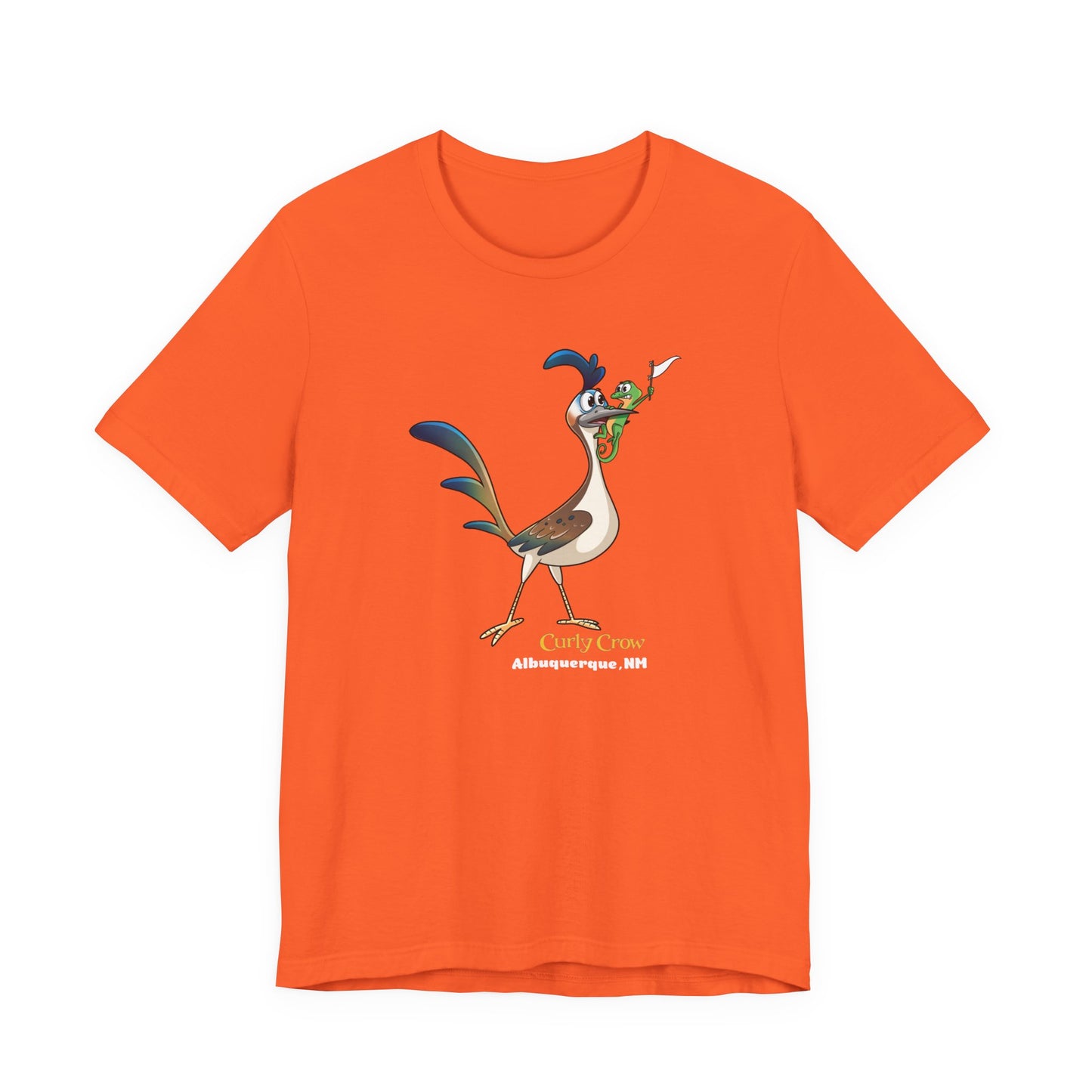 Curly Crow Roadrunner Surrender Tee | Funny New Mexico Desert Shirt