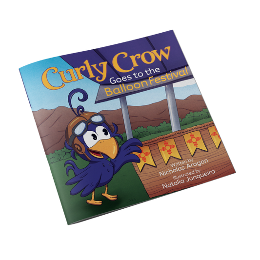 Curly Crow at the Hot Air Balloon Festival - Join Curly Crow as they embark on an unforgettable adventure amidst a sky filled with colorful hot air balloons, perfect for kids aged 4-8.