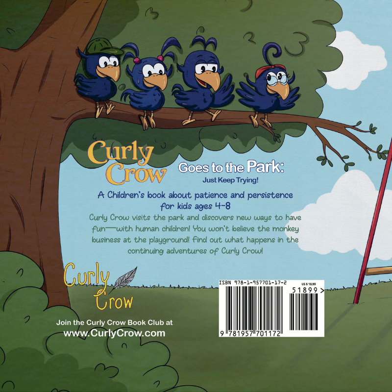 Curly Crow Family Reading Time: "Family reading the Curly Crow book together, an image promoting literacy and family bonding through engaging stories."