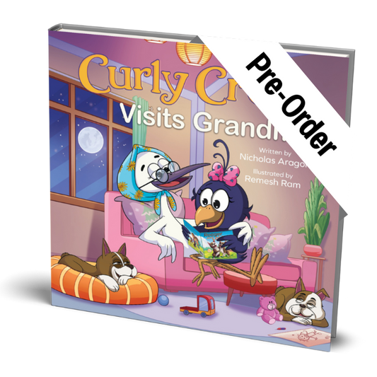 Preorder Curly Crow Visits Grandma