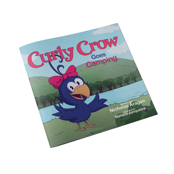 Curly Crow: Colorful Children's Book