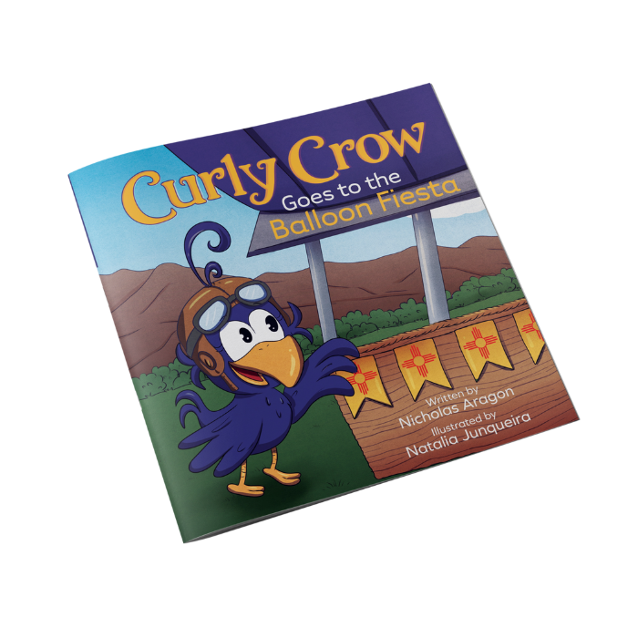 Curly Crow at the Hot Air Balloon Festival - Join Curly Crow as they embark on an unforgettable adventure amidst a sky filled with colorful hot air balloons, perfect for kids aged 4-8.