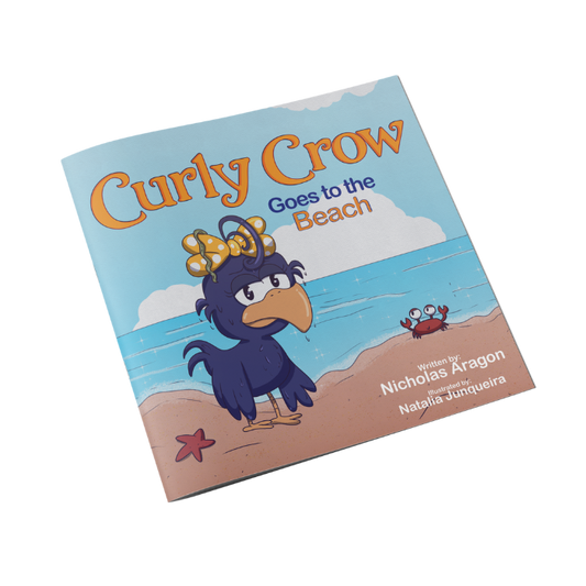 Beach Day with Curly Crow Books - Vibrant Illustrations in Curly Crow Stories