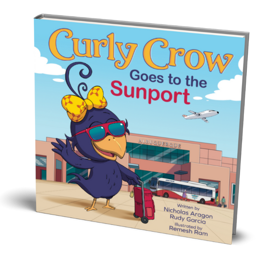 Promotes Reading and Literacy: The book Curly Crow Goes to the Sunport encourages young readers to engage with the text, improving their reading skills. The combination of simple language, relatable scenarios, and vibrant illustrations makes it accessible for early readers, fostering a love for reading.