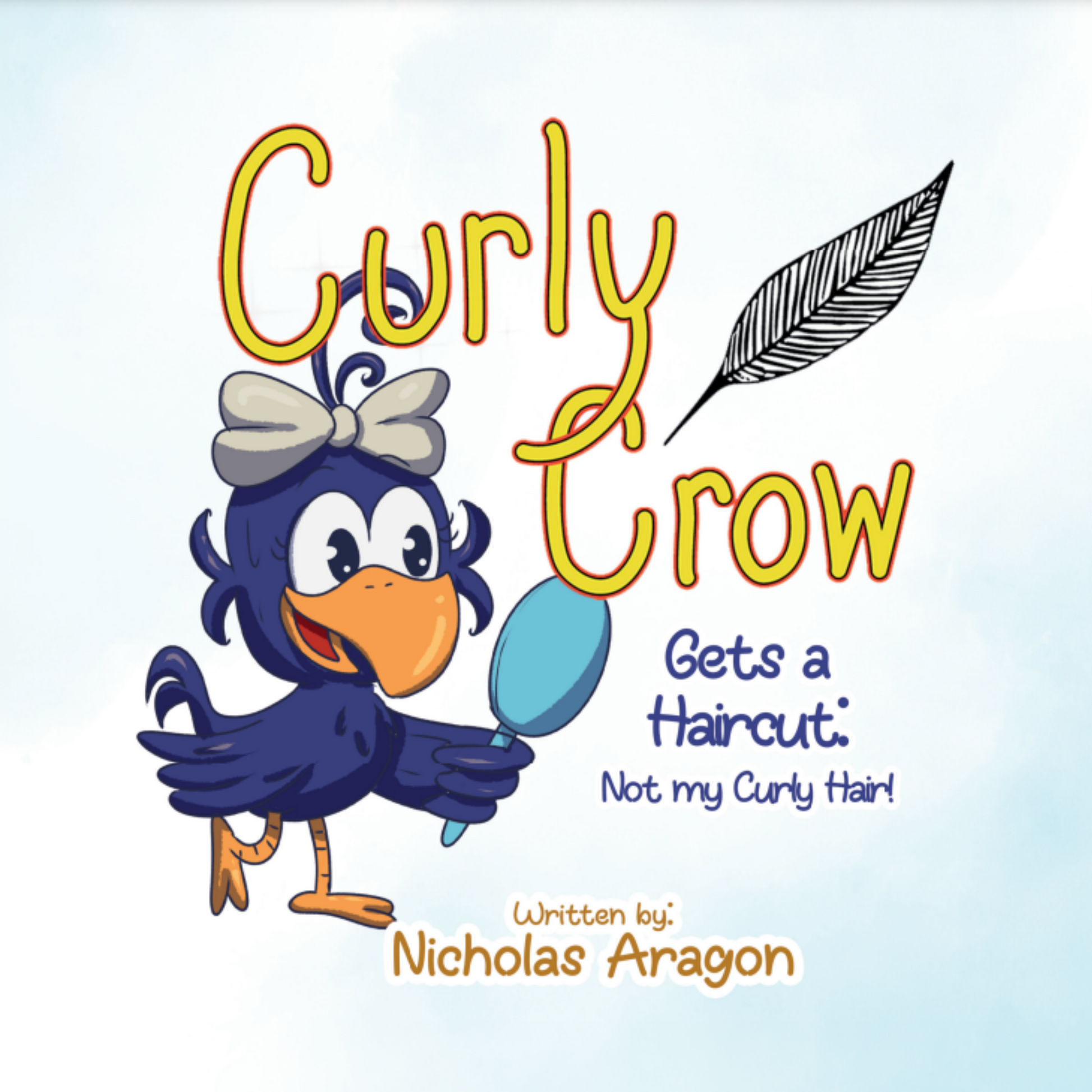 Curly Crow Children's Book Cover page - Identity and Trust