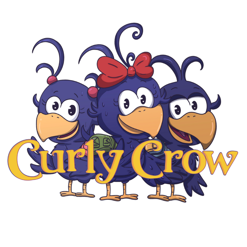 Curly Crow logo kids books for sale online