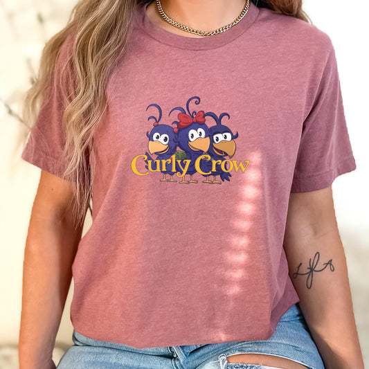 Curly Crow Official Adult T-Shirt